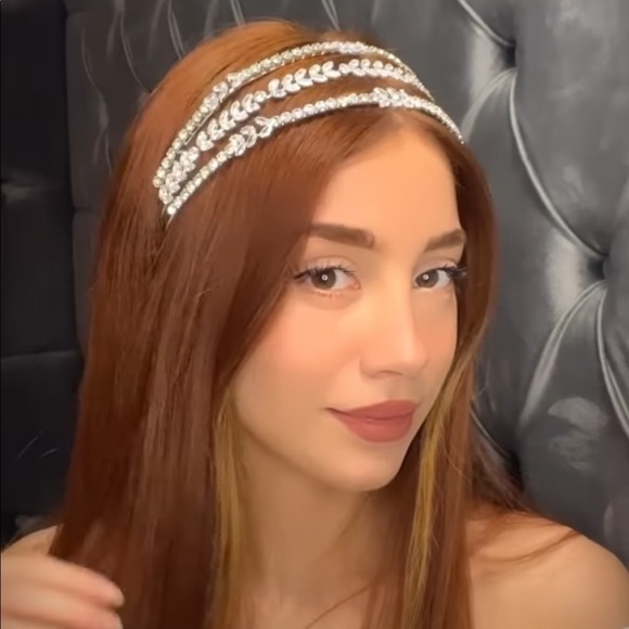 Headpiece swarovski crystals main image 2